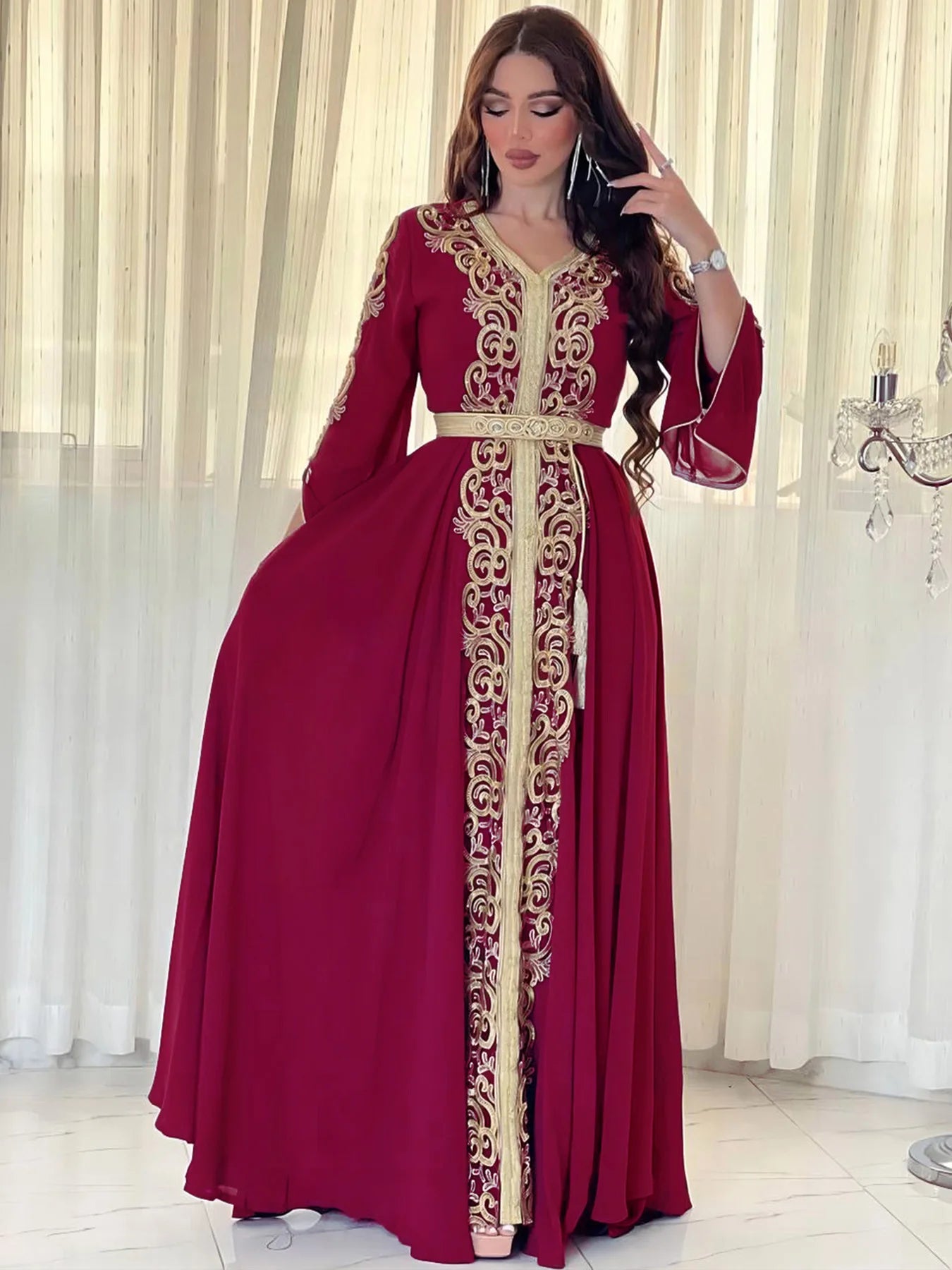 Robe caftan Loulwa