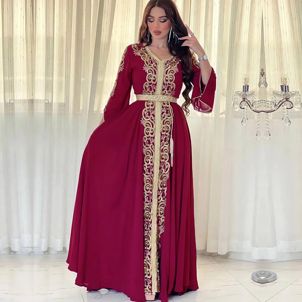 Robe caftan Loulwa