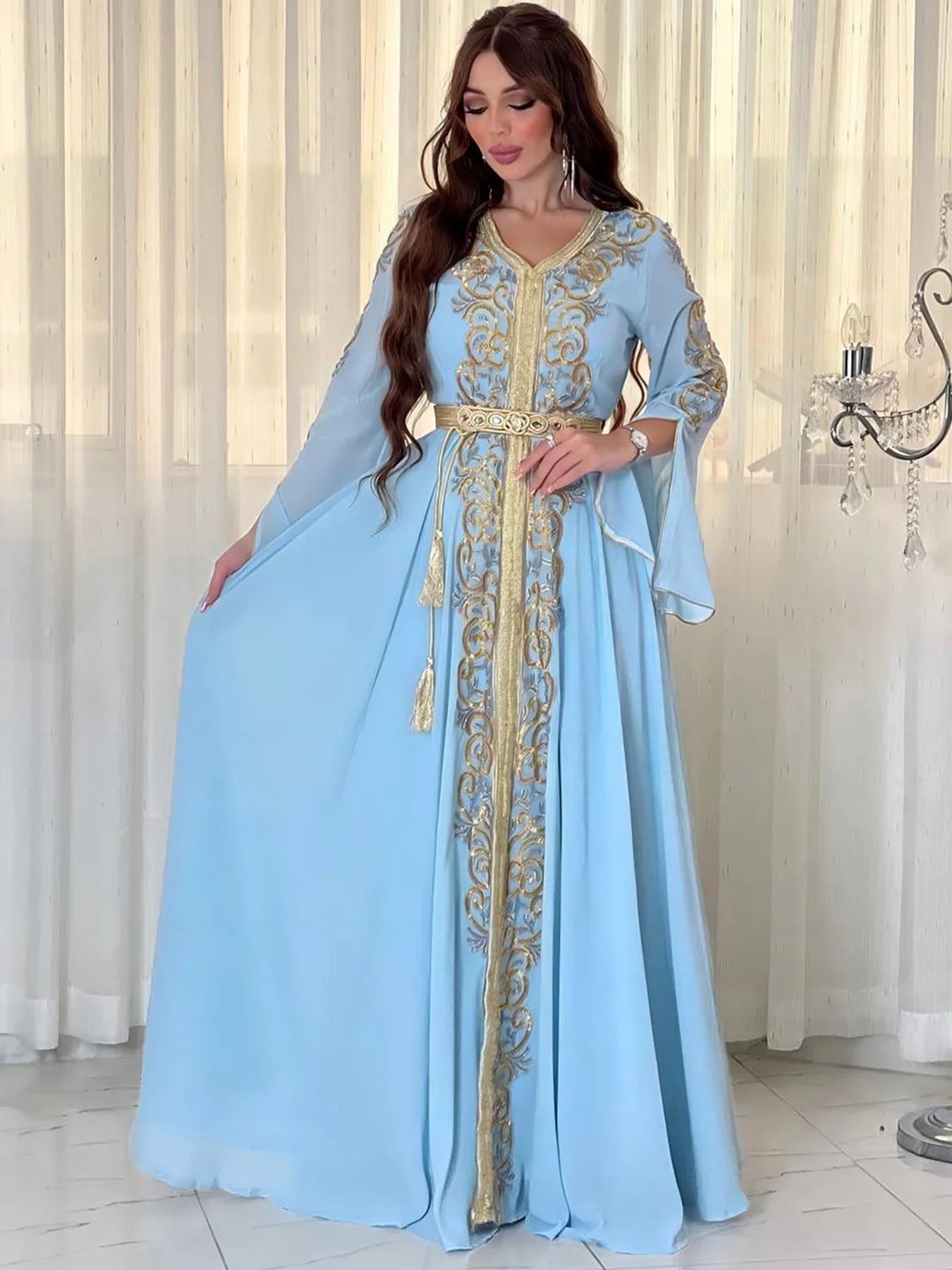 Robe caftan Loulwa