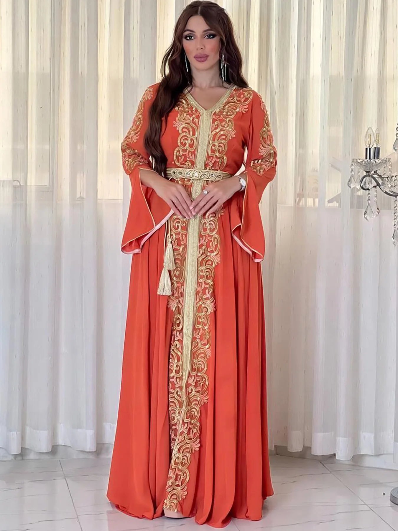 Robe caftan Loulwa